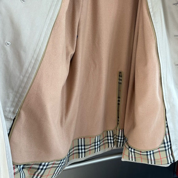 Original Burberry wool lined trench coat 44R - Picture 5 of 10